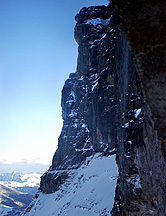 Eiger North Face Cliff